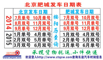 北京永定门到肥城名片正面