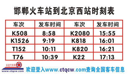 闫庙到邯郸名片正面